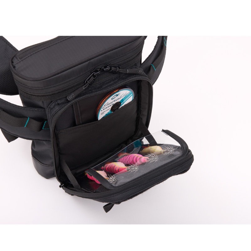 ダイワ エメラルダス タクティカル サイバッグ C 釣り ブラック ＃3126 ナイロン ターポリン生地 10×19×23cm エギ収納 フィッシング DAIWA