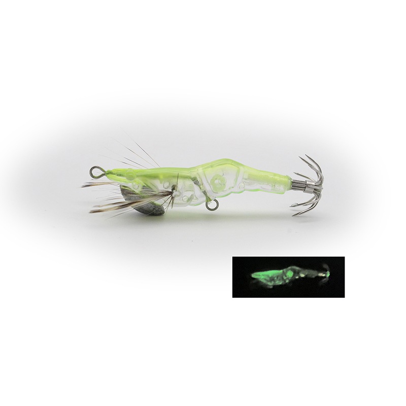 ルアー エギ ハネビックス スクイッド 2g 35mm 釣り ライトエギング ライトゲーム イカ 魚 エビ型ルアー リトルジャック