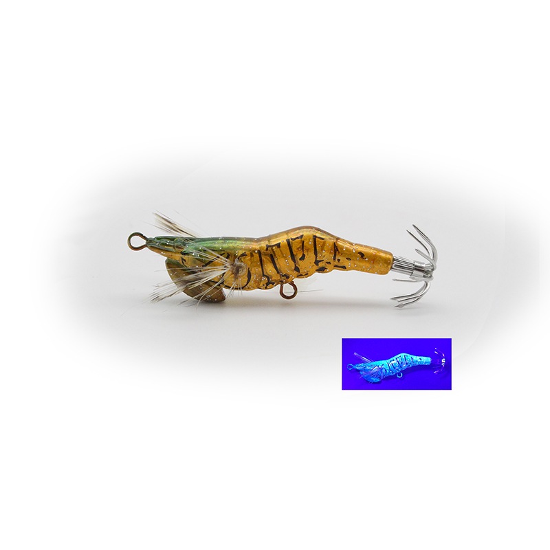 ルアー エギ ハネビックス スクイッド 2g 35mm 釣り ライトエギング ライトゲーム イカ 魚 エビ型ルアー リトルジャック