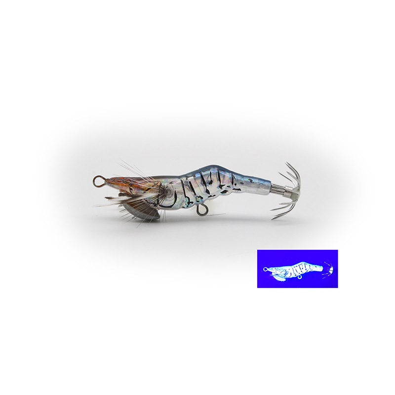 ルアー エギ ハネビックス スクイッド 2g 35mm 釣り ライトエギング ライトゲーム イカ 魚 エビ型ルアー リトルジャック