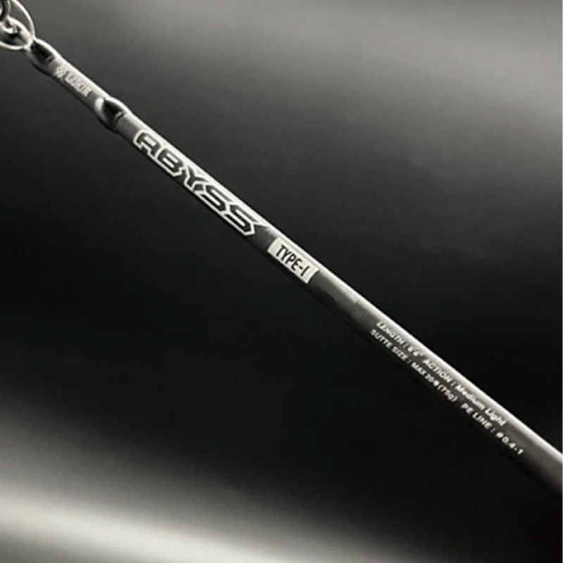 釣り竿 アビス タイプI 662M ベイトモデル 全長約1.98m イカメタル用 ロッド カーボン99％ 2本継 ケンサキイカ ヤリイカ スルメイカ 釣り LUKIA ルキア