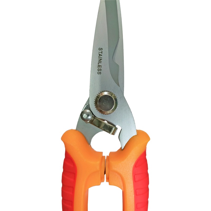 マルチカットロング V-159 釣り 全長約200mm ステンレス製 ギザ刃仕様 タカ産業