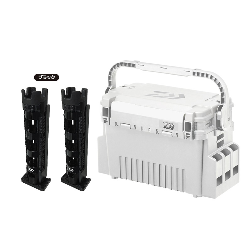 DAIWA タックルボックス TB4000HS シャインホワイト ロッド