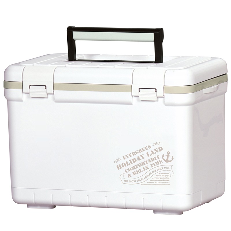 ホリデーランドクーラー CBX-17H ホワイト 約Ｗ454×Ｄ258×Ｈ311 釣り 伸和 フィッシング アウトドア