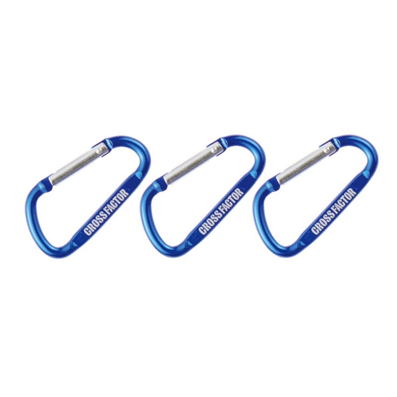 カラビナ3Pセット ANP722 釣り Mサイズ 66×36mm ストリンガー