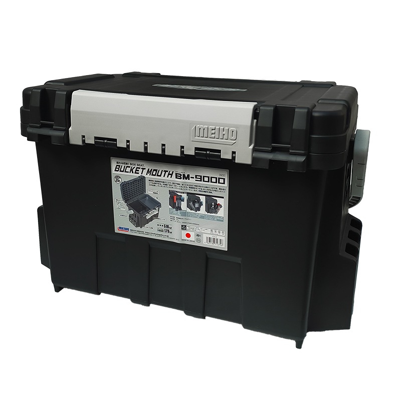 メイホウ バケットマウス BM-9000 ブラック 明邦化学工業 MEIHO 540×340×350mm 35L 釣り用 収納 ハードボックス