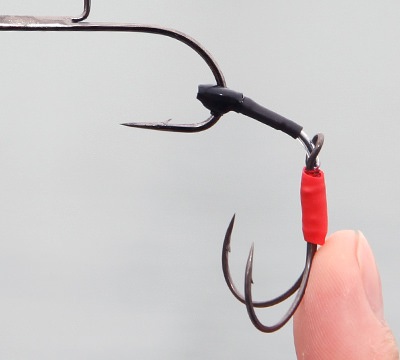 太刀魚テンヤ 釣り針 スパークテンヤ アシスト フック タチウオ専用 釣り PO360048 カスタマイズ アクアウェーブ