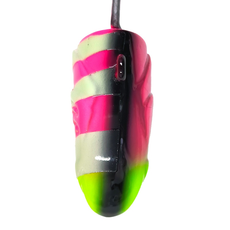 OWNER 掛獲船太刀魚テンヤ 50号 187g Z-6215 タチウオテンヤ 船 太刀魚テンヤ 仕掛け フック シングル 船釣り 船テンヤ グロー 夜光 UV発光 タチウオ釣り 掛けテンヤ 短軸 即掛け 強靭フック オーナーばり