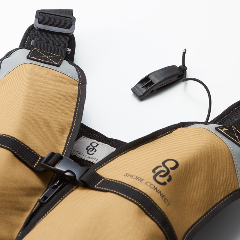 子供用 ライフジャケット キッズライフベスト SOHSHIN SHORE CONNECT SC 10006 こども用 フローティングベスト ポリエステル素材 釣り マリンレジャー 双進