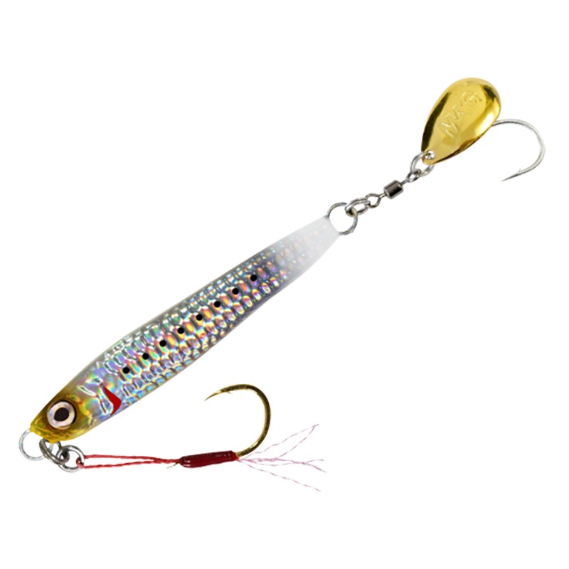 メタルジグ イワシジグ マキスぺ 40g/90mm MBJ06 マグバイト 釣り具 ルアー フィッシング ブレード付き