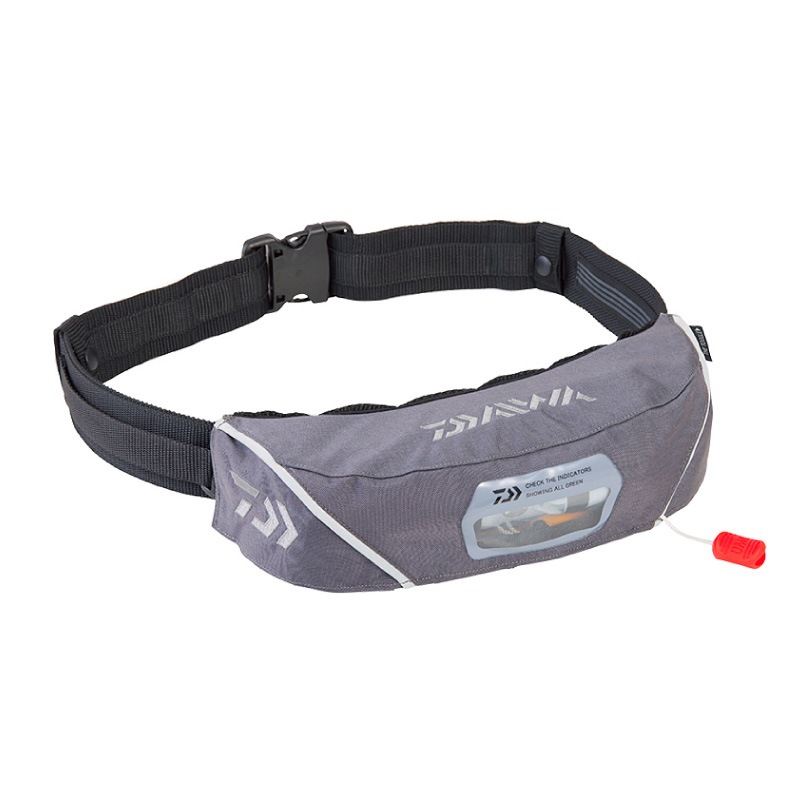 ダイワ ライフジャケット 自動膨張式 手動対応 ウエストタイプ 桜マーク タイプA 国土交通省型式承認品 小型船舶用救命胴衣 DF-2222 インフレータブル 腰巻き 釣り 船用 検定品 DAIWA