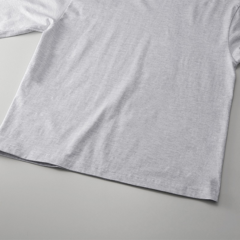アクアビーチ ロング Tシャツ 袖 カタカナ ロゴ オリジナル プリント 6.2オンス 207 袖口リブ メンズ ユニセックス 長袖 綿 釣り フィッシング