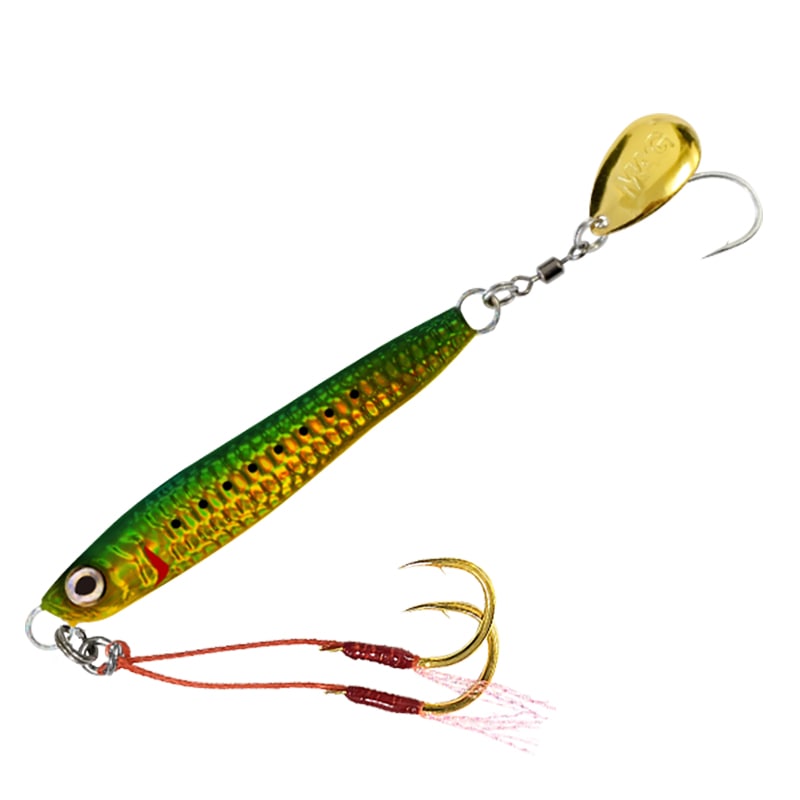 メタルジグ イワシジグ マキスぺ 60g/98mm MBJ06 マグバイト 釣り具 ルアー フィッシング ブレード付き