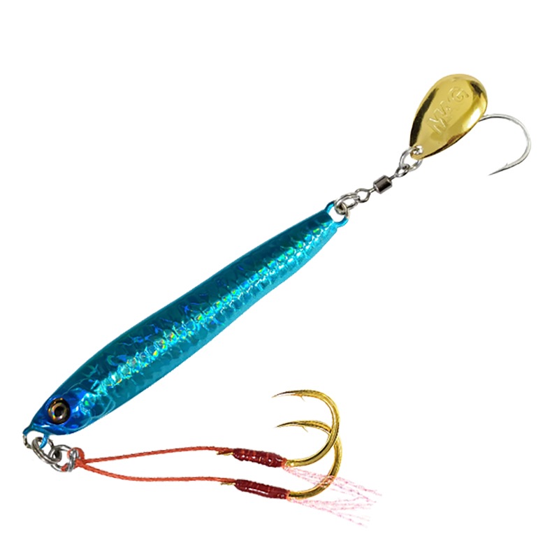 メタルジグ イワシジグ マキスぺ 60g/98mm MBJ06 マグバイト 釣り具 ルアー フィッシング ブレード付き