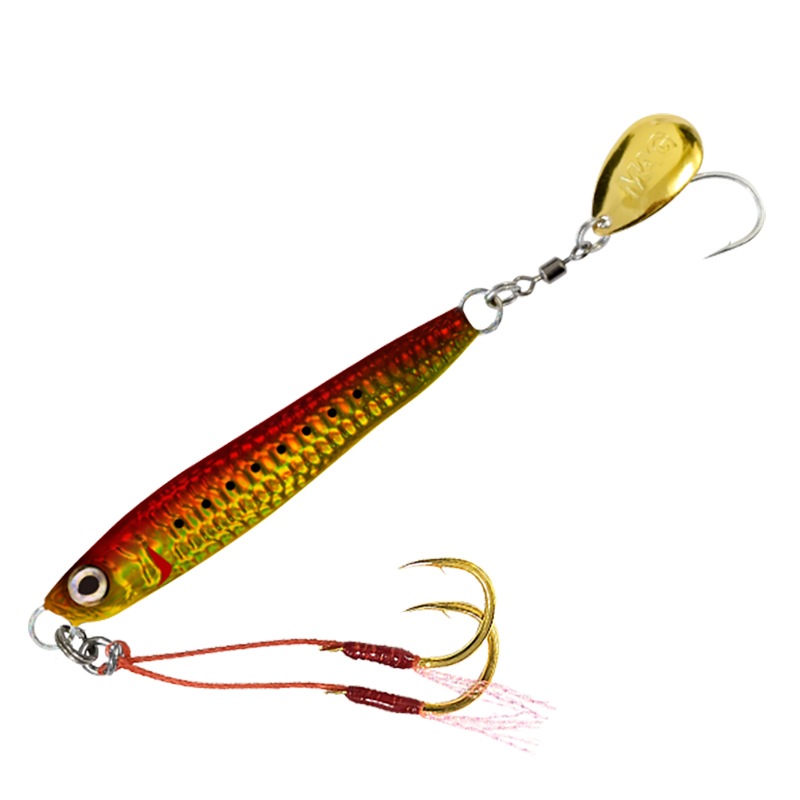 メタルジグ イワシジグ マキスぺ 60g/98mm MBJ06 マグバイト 釣り具 ルアー フィッシング ブレード付き