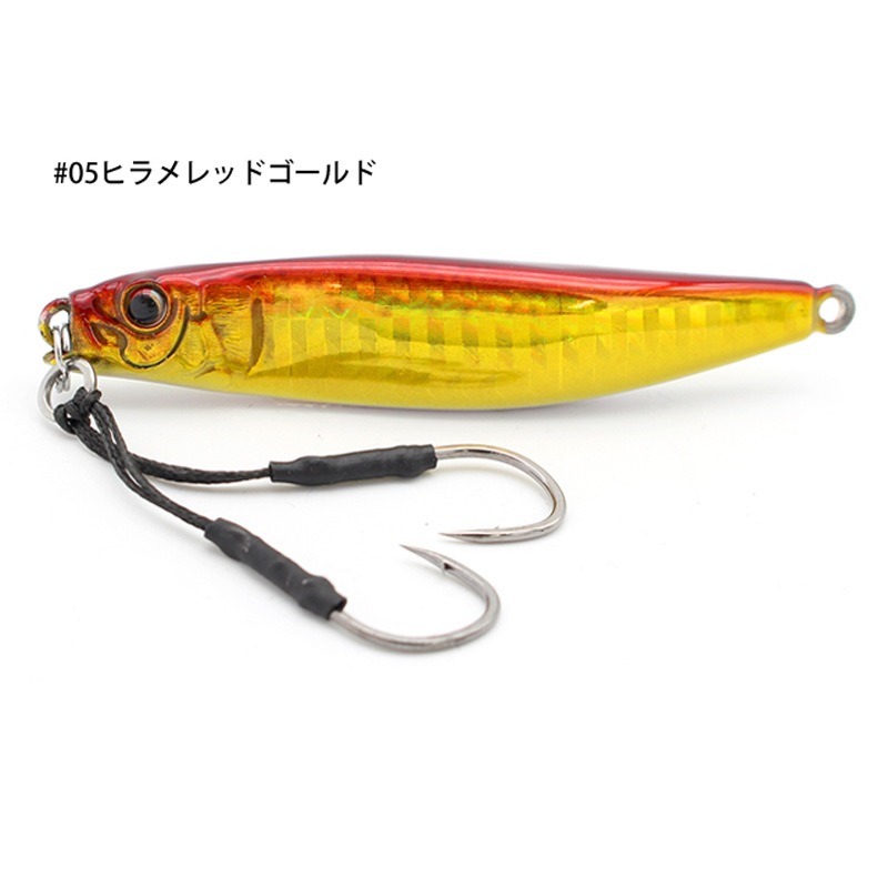 ①メタルジグ 24個セット メタルジグ セット 5個 アシストフック付き – コスパな