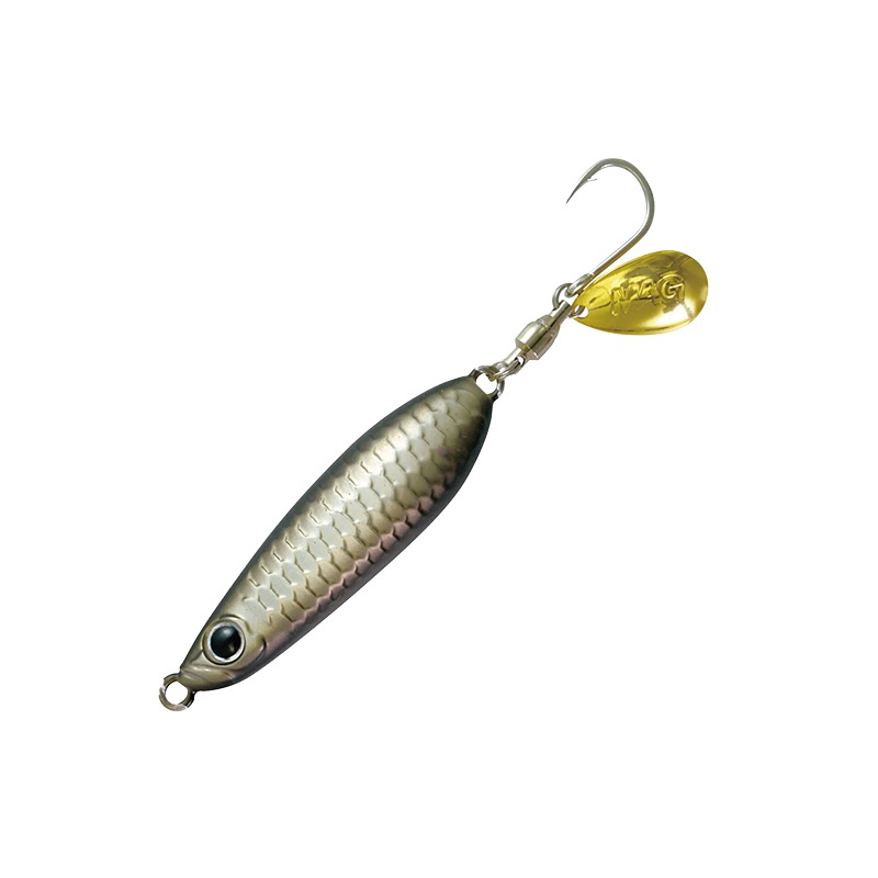 メタルジグ イワシジグ こつぶ 40g/W59×H14mm MBJ07 マグバイト 釣り具 ルアー フィッシング ブレード付き