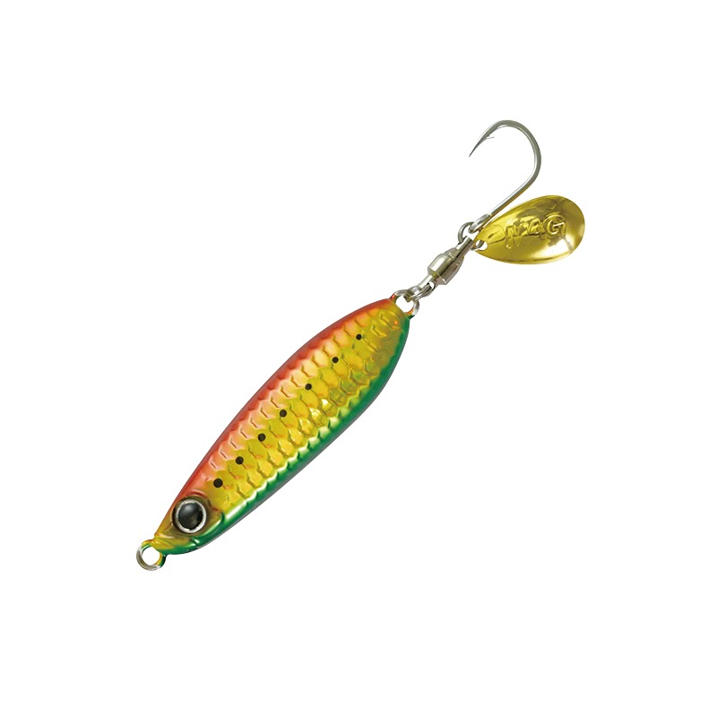 メタルジグ イワシジグ こつぶ 40g/W59×H14mm MBJ07 マグバイト 釣り具 ルアー フィッシング ブレード付き