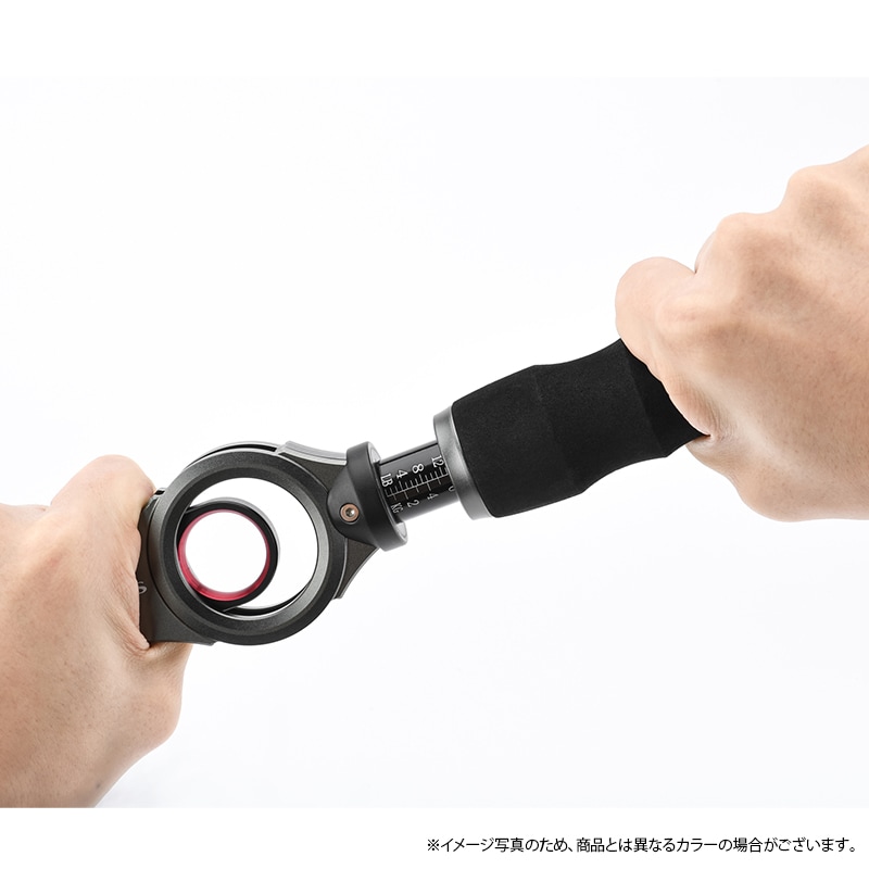 ゴメクサス フィッシュグリップ IW18 ガンメタ×ブルー アルミニウム合金6065製 計重可能 フィッシング 魚つかみ 釣り具