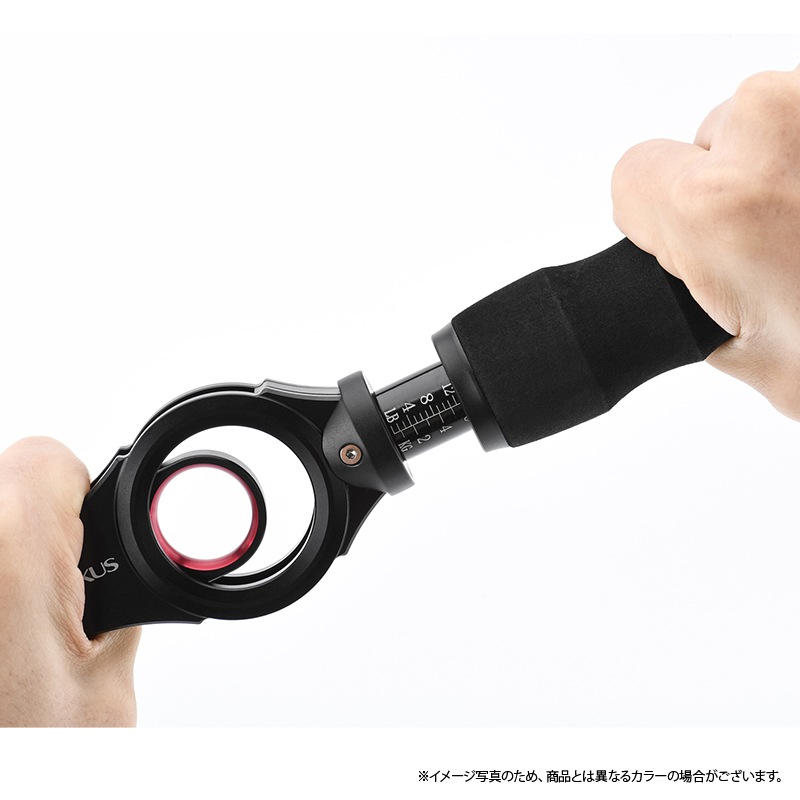 ゴメクサス フィッシュグリップ IW18 ブラック×ゴールド アルミニウム合金6065製 計重可能 フィッシング 魚つかみ 釣り具