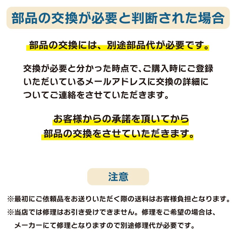 ライフジャケット 定期点検 1着
