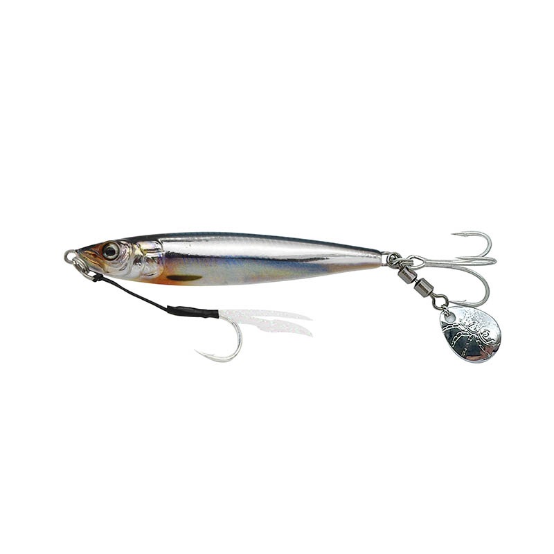 ルアー メタルアディクト リボーン02 40g メタルジグ 釣り ショアジギング オフショア 青物 シーバス 太刀魚 ヒラメ マゴチ スロージグ リトルジャック