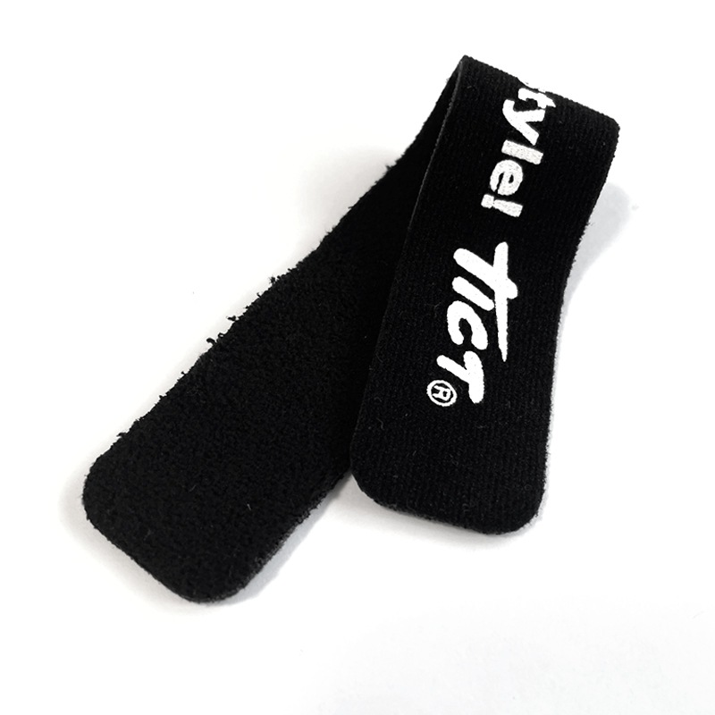 ロッドラップ S 釣り ブラック 幅3cm×長さ20cm 2本入 ロッドベルト 竿