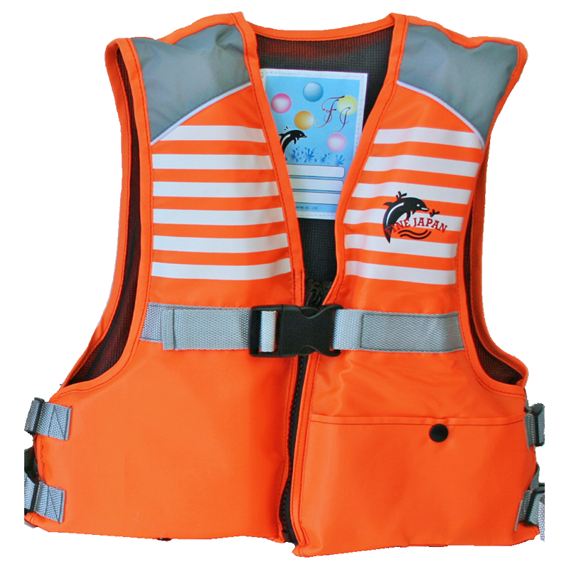 2着セット こども用 ライフジャケット ジュニアフローティングベスト FV-6116 L+L カラー組合せ自由 ファインジャパン 釣り・水遊びに 子供用