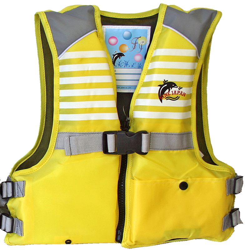 2着セット こども用 ライフジャケット ジュニアフローティングベスト FV-6116 L+L カラー組合せ自由 ファインジャパン 釣り・水遊びに 子供用