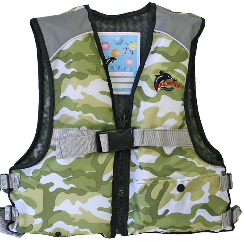 2着セット こども用 ライフジャケット ジュニアフローティングベスト FV-6116 L+L カラー組合せ自由 ファインジャパン 釣り・水遊びに 子供用