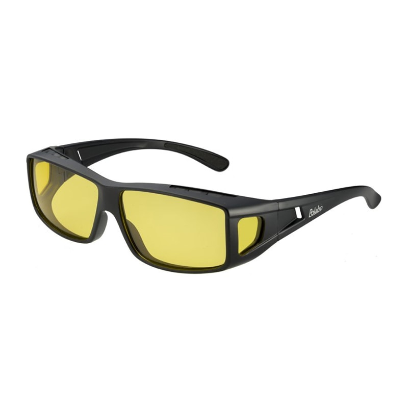 夜間対応 偏光機能 オーバーグラス 釣り メンズ UVカット ブルー光カット ナイトホーク サンカバー TKX 冒険王 夜間対応レンズ 布袋&メガネ拭き付