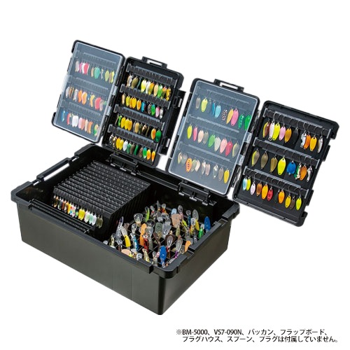 メイホウ トランスフォームA 釣り ブラック W361×D246×H111mm エリアトラウト MEIHO 明邦 VERSUS