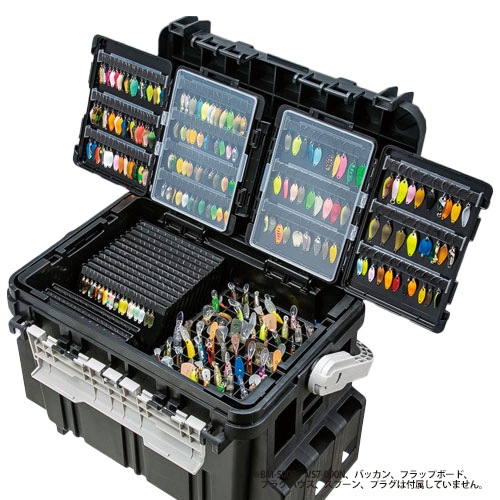 メイホウ トランスフォームA 釣り ブラック W361×D246×H111mm エリアトラウト MEIHO 明邦 VERSUS