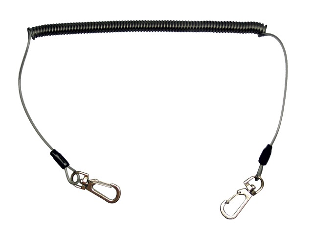 スパイラルロープM ANP717 釣り ロープ最大伸長約170cm クロスファクター