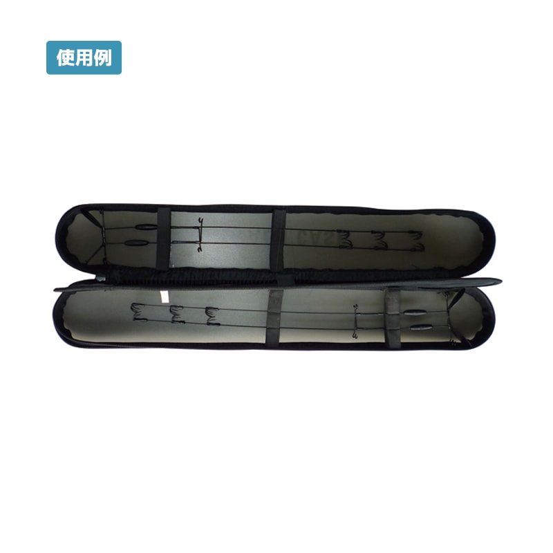 ヤエン ケース T-28 タカ産業 54×8×3.5cm 6本収納 セミハード 48cm対応 アオリイカ ヤエン収納ケース 釣り用品 イカ釣り ヤエン釣り 収納バッグ ロッドケース コンパクト設計