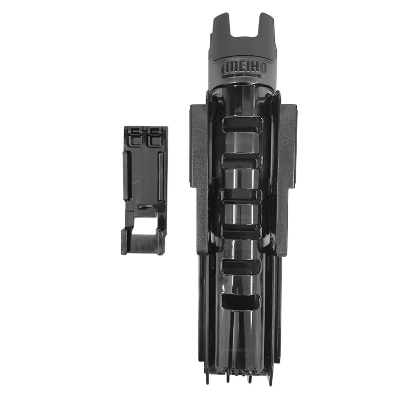 メイホウ ロッドスタンド BM-245 slide 釣り 74×63×273mm 穴内径35mm ネジ不要 傾斜スライド式 バケットマウス用オプションパーツ MEIHO