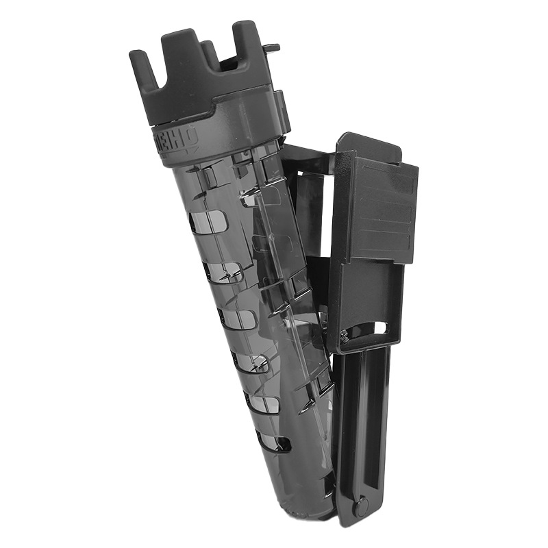 メイホウ ロッドスタンド BM-245 slide 釣り 74×63×273mm 穴内径35mm ネジ不要 傾斜スライド式 バケットマウス用オプションパーツ MEIHO