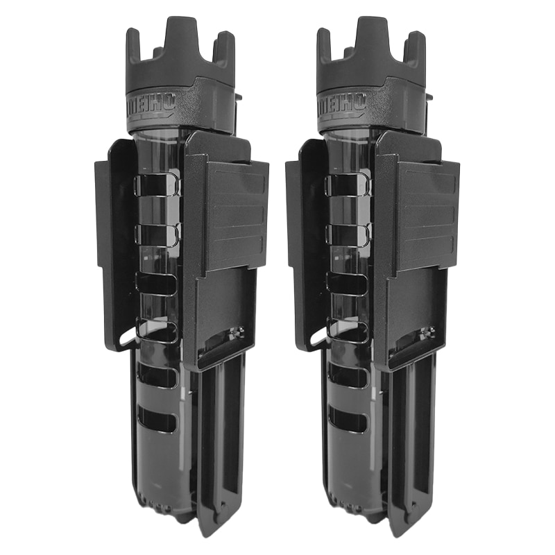 メイホウ ロッドスタンド BM-245 slide 釣り 2本セット 74×63×273mm 穴内径35mm ネジ不要 傾斜スライド式 バケットマウス用オプションパーツ MEIHO