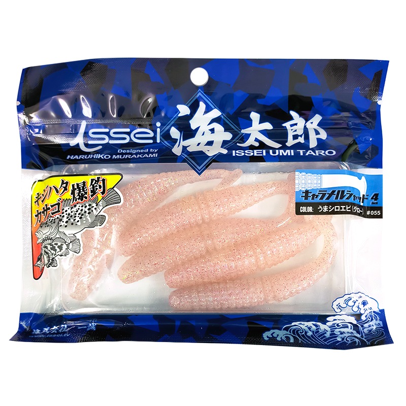 ワーム キャラメルシャッド 4インチ 一誠 海太郎 ロックフィッシュ 防波堤 釣り フィッシング