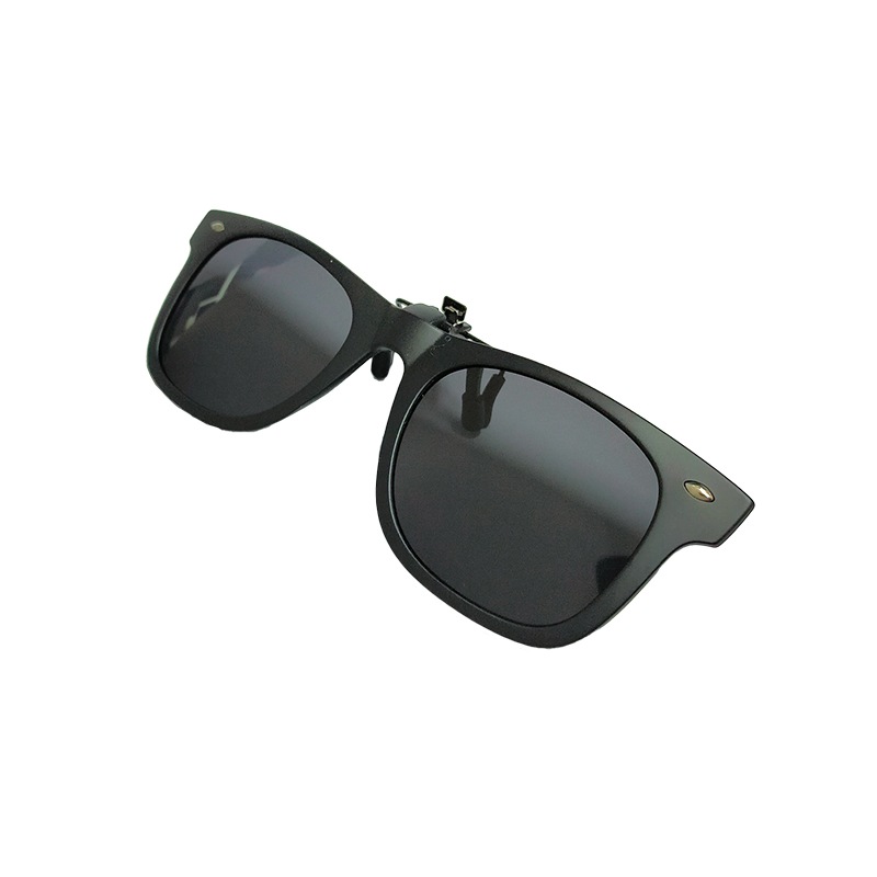 偏光サングラス クリップ式 クリップオングラス メガネ拭き付 FIVE STAR