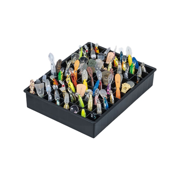 メイホウ プラグハウス ブラック 釣り 208×161×42mm 最大80個収納可