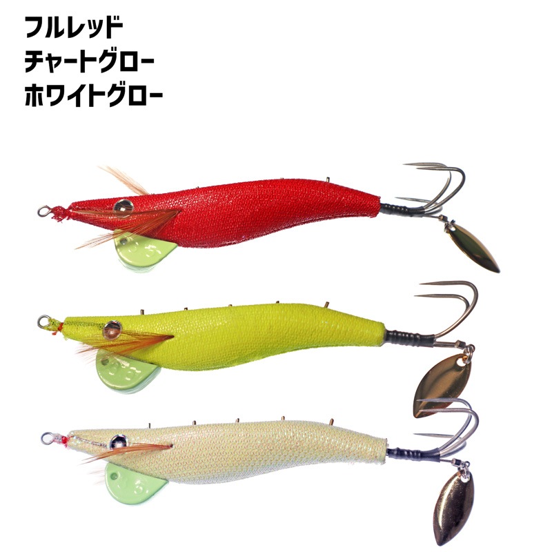 WAVE HUNTER 3.5 エギ 5色セット SQUID MANIA スクイッドマニア WAVE HUNTER ウェーブハンター