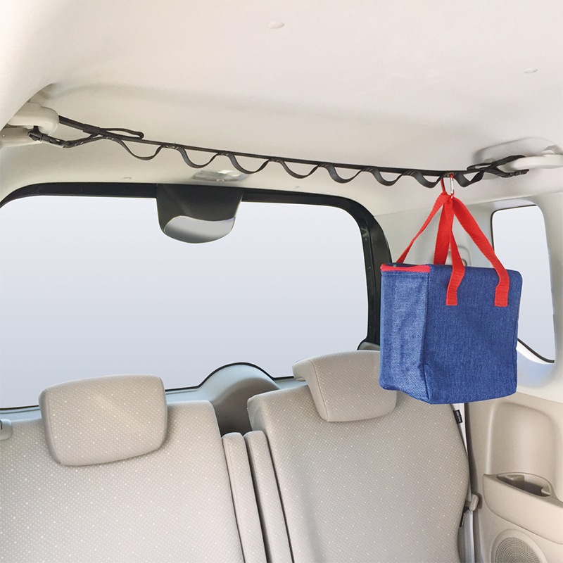 ハンギングベルト 天井 吊り下げ 収納 車 カー用品 アクセサリ 車内収納 ヘッドレスト シートバック ハンガー ホルダー アシストグリップ デイジーチェーン 釣り具収納 RV70 VISOA ビソア 槌屋ヤック 取り寄せ商品