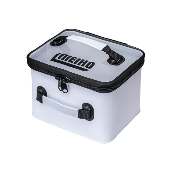 メイホウ EVAポーチ BM-L ホワイト 釣り W262xD215xH180mm BM-9000 BM