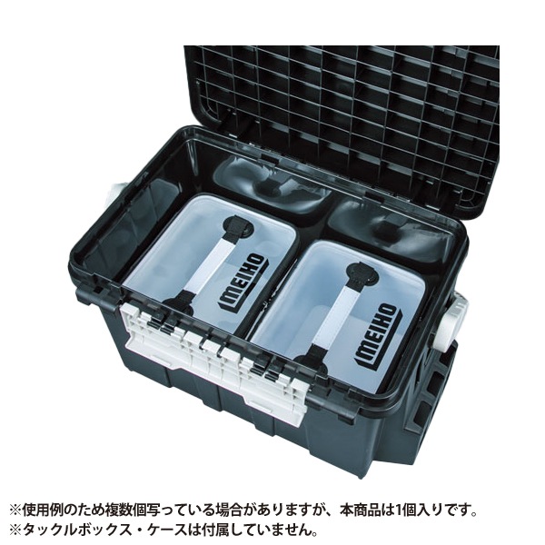 メイホウ EVAポーチ BM-L ホワイト 釣り W262xD215xH180mm BM-9000 BM