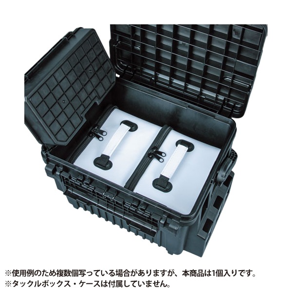 メイホウ EVAポーチ BM-L ホワイト 釣り W262xD215xH180mm BM-9000 BM