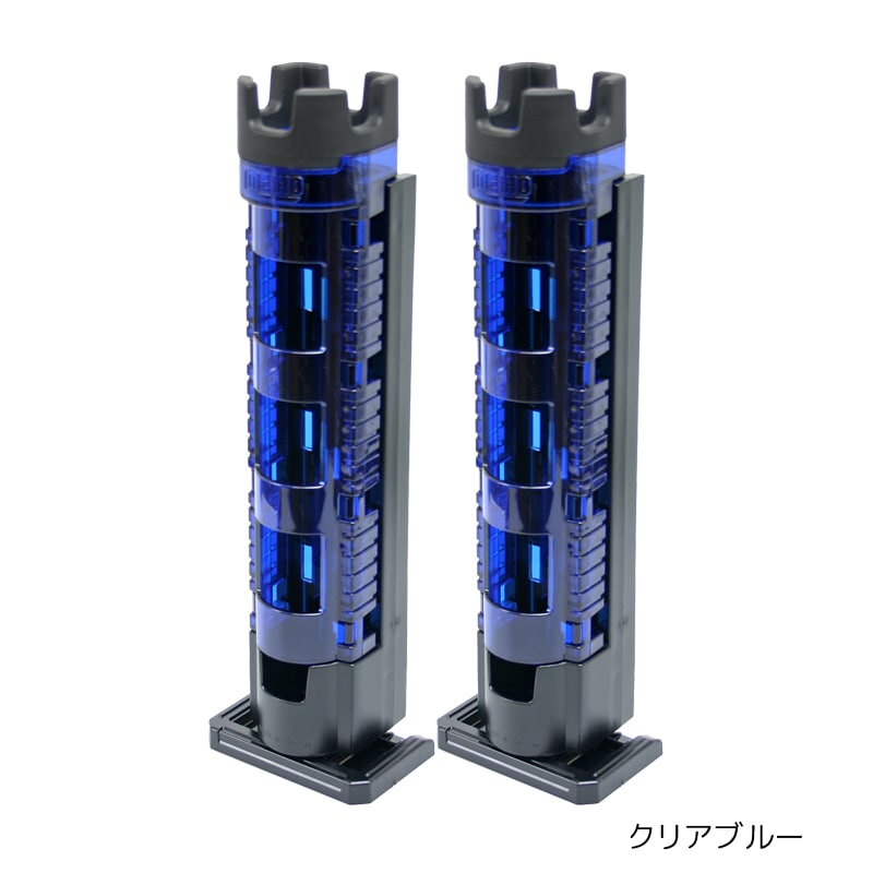 メイホウ ロッドスタンド BM-300 Light 2本セット 釣り 65×71×333mm 穴径45mmネジ不要 バケットマウス用 MEIHO