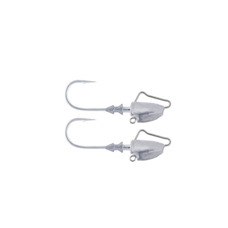 ジグヘッド 釣り 釣り針 ぶっ飛び静 フックサイズ3/0 ウェイト12g 2本入 Cultiva オーナーばり JH-63 No.12342