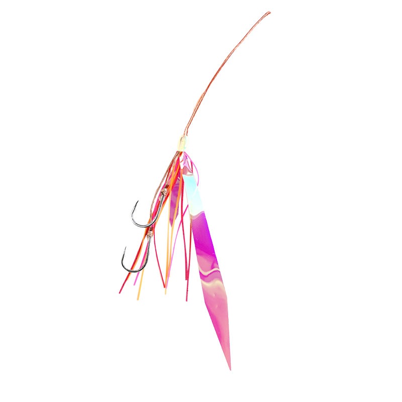 ポラジックフィルムフックセット 2本組 釣り ラバーフックセット マイクロフリップ対応 タイラバ 仕掛け 鯛 フィッシング ギアラボ