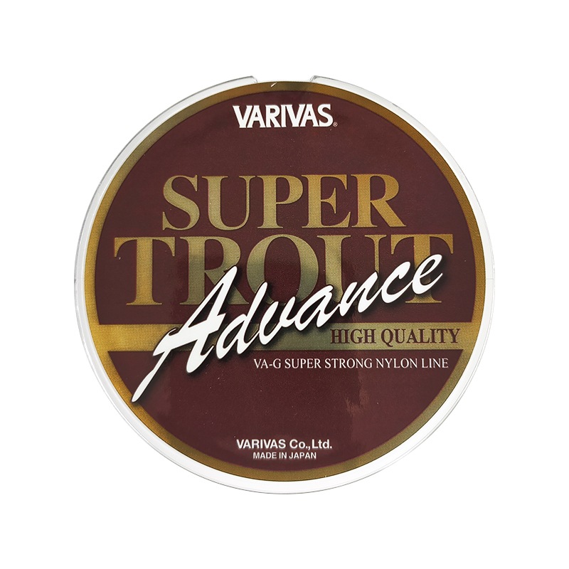 釣り糸 ライン スーパートラウト アドバンス ナイロン ミスティーブラウン ルアー用 渓流釣り ナイロンリーダー バリバス VARIVAS